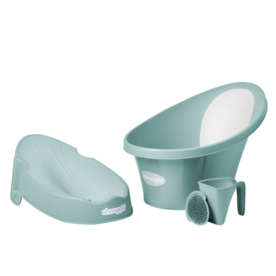 Shnuggle Bath Bundle badesæt eucalyptus 4 dele