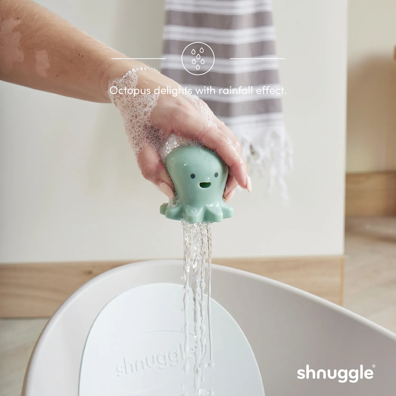 Shnuggle Bath Buddies badelegetøj 3-pak med lys