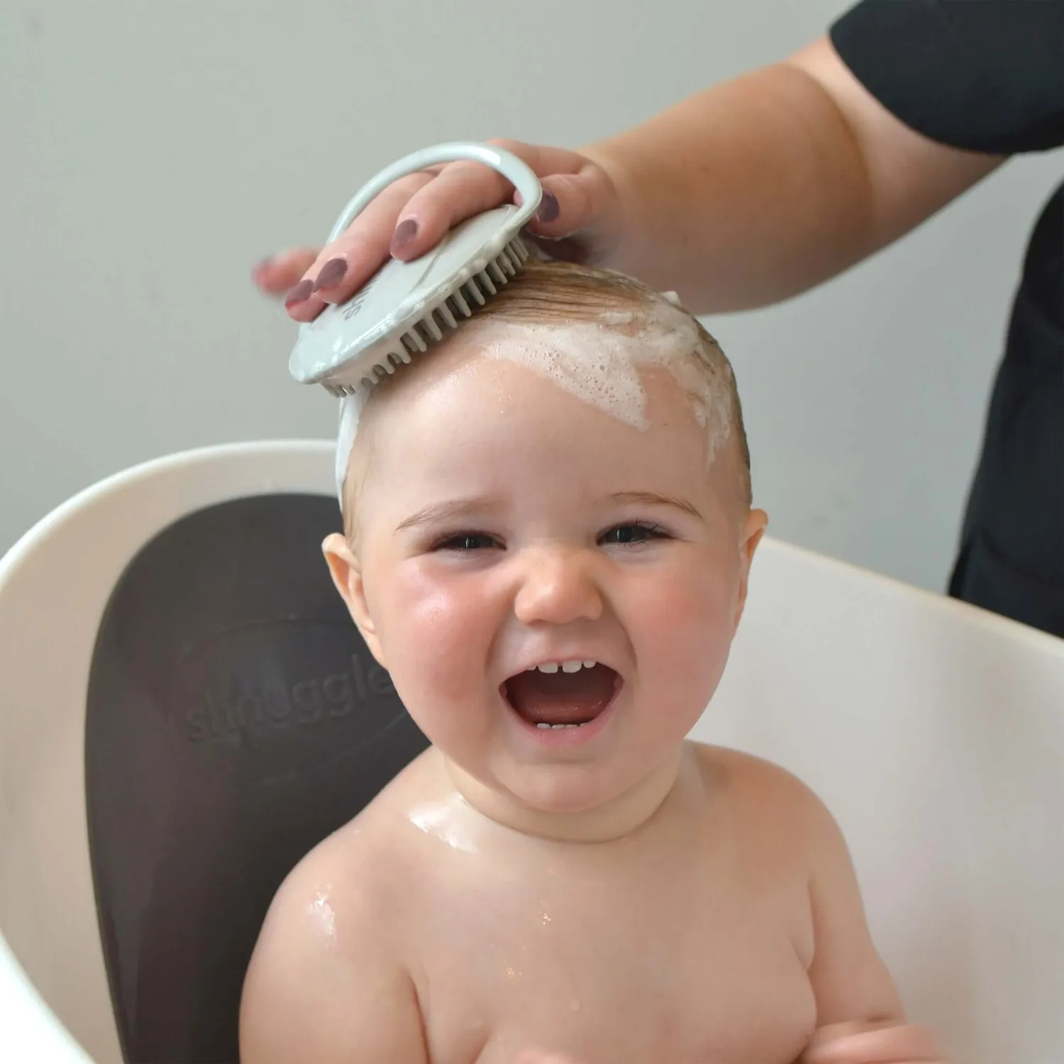 Shnuggle Baby Bath børste blød silikone til arp