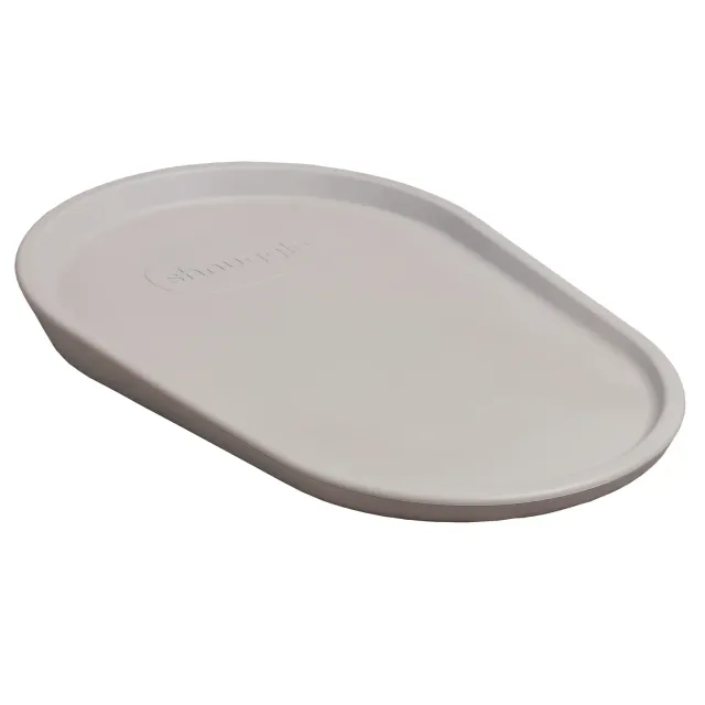 Shnuggle Squishy puslemåtte taupe blød