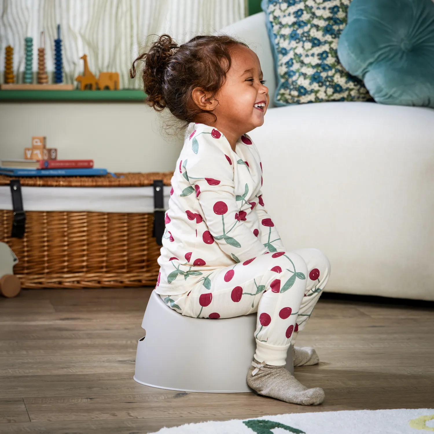 Shnuggle Potty potte hvid børnevenlig