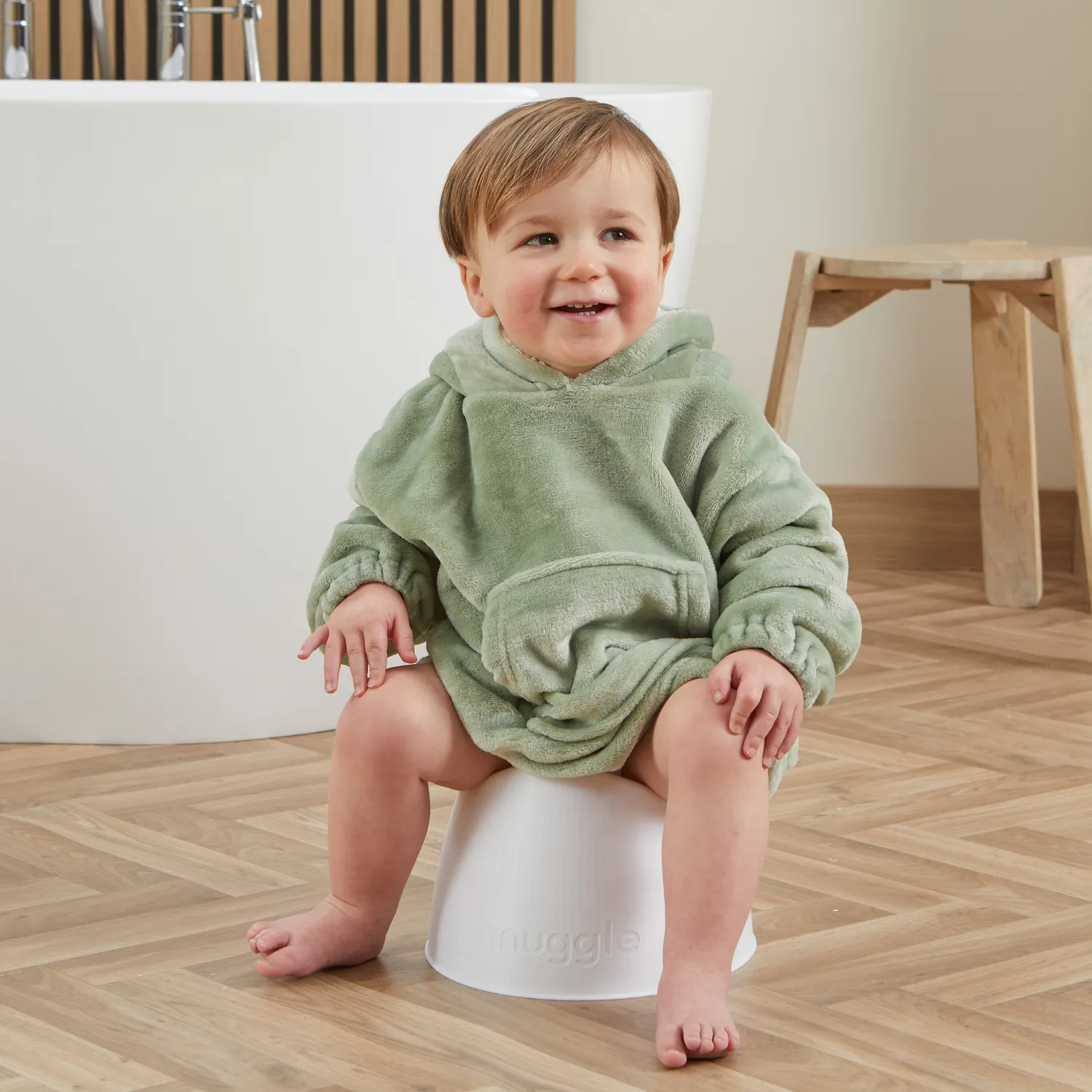 Shnuggle Potty potte hvid børnevenlig