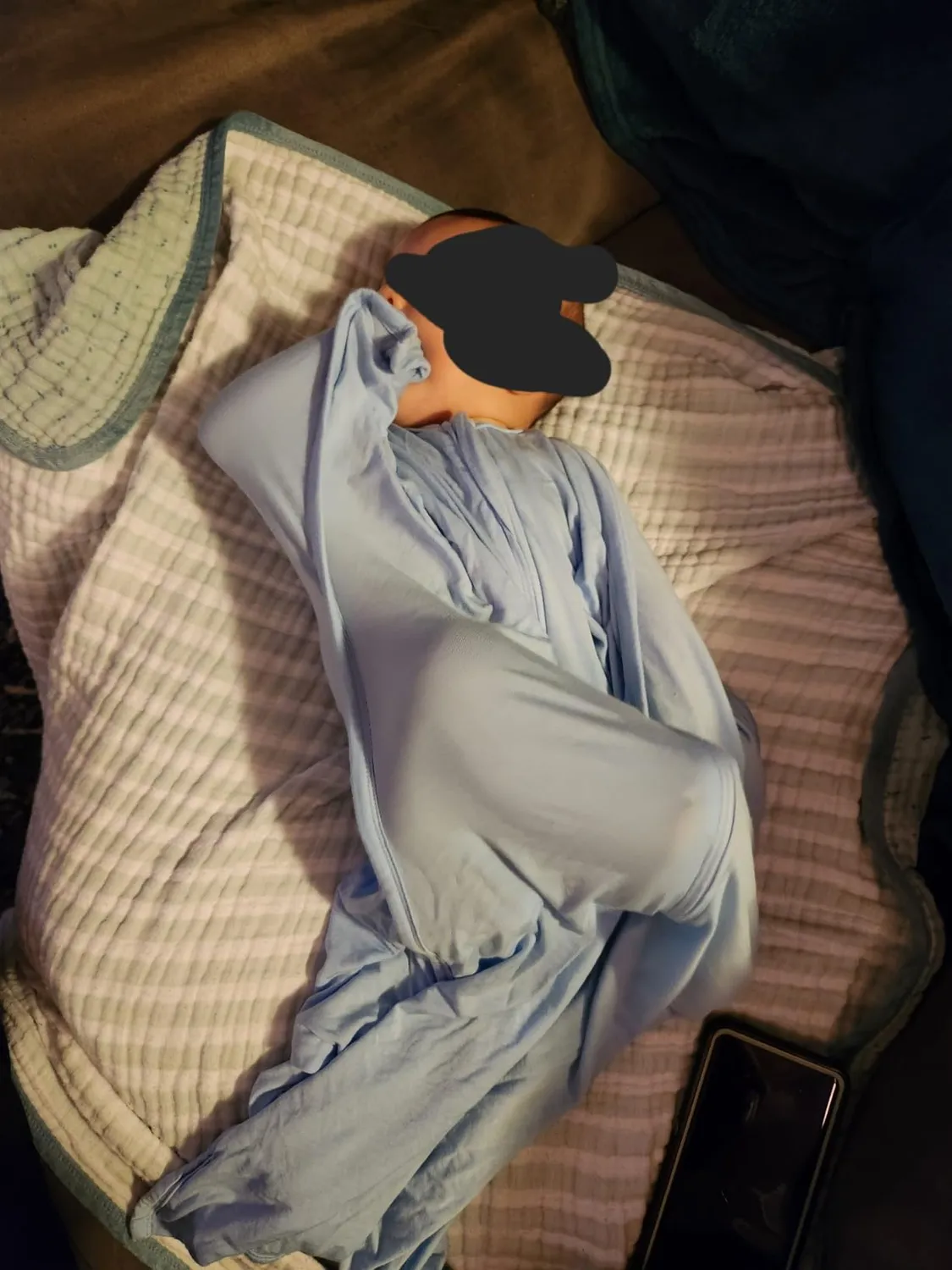 Sleeping Baby Zipadee-Zip svøb XS bambus peach fuzz 0,2 TOG