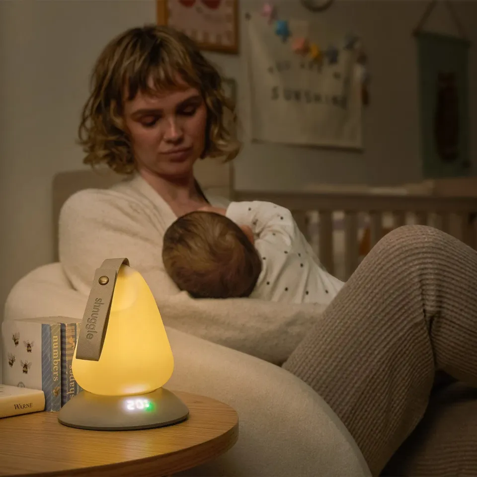 Shnuggle Moonlight Plus natlampe bærbar