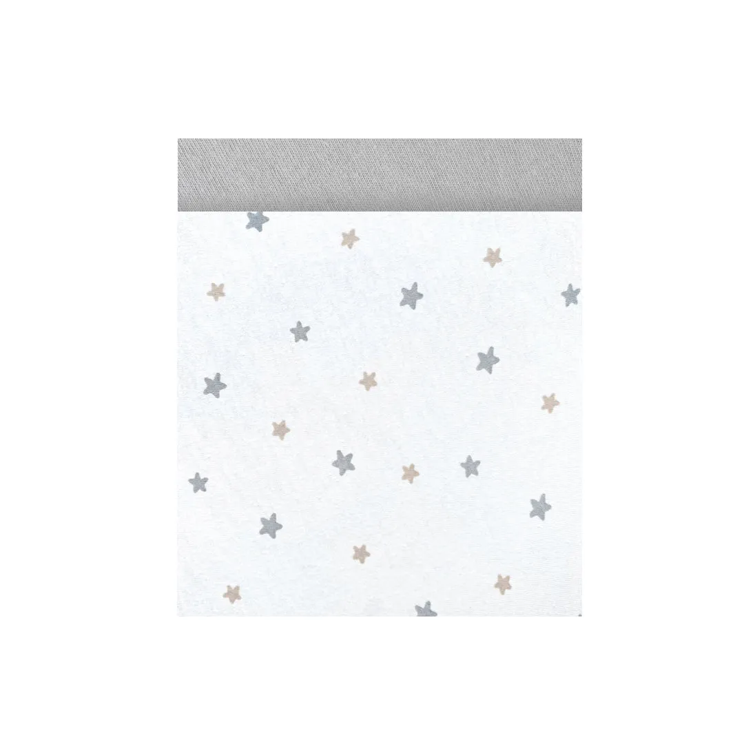Shnuggle Air Lite lagen stars 2-pak bomuld 80x40