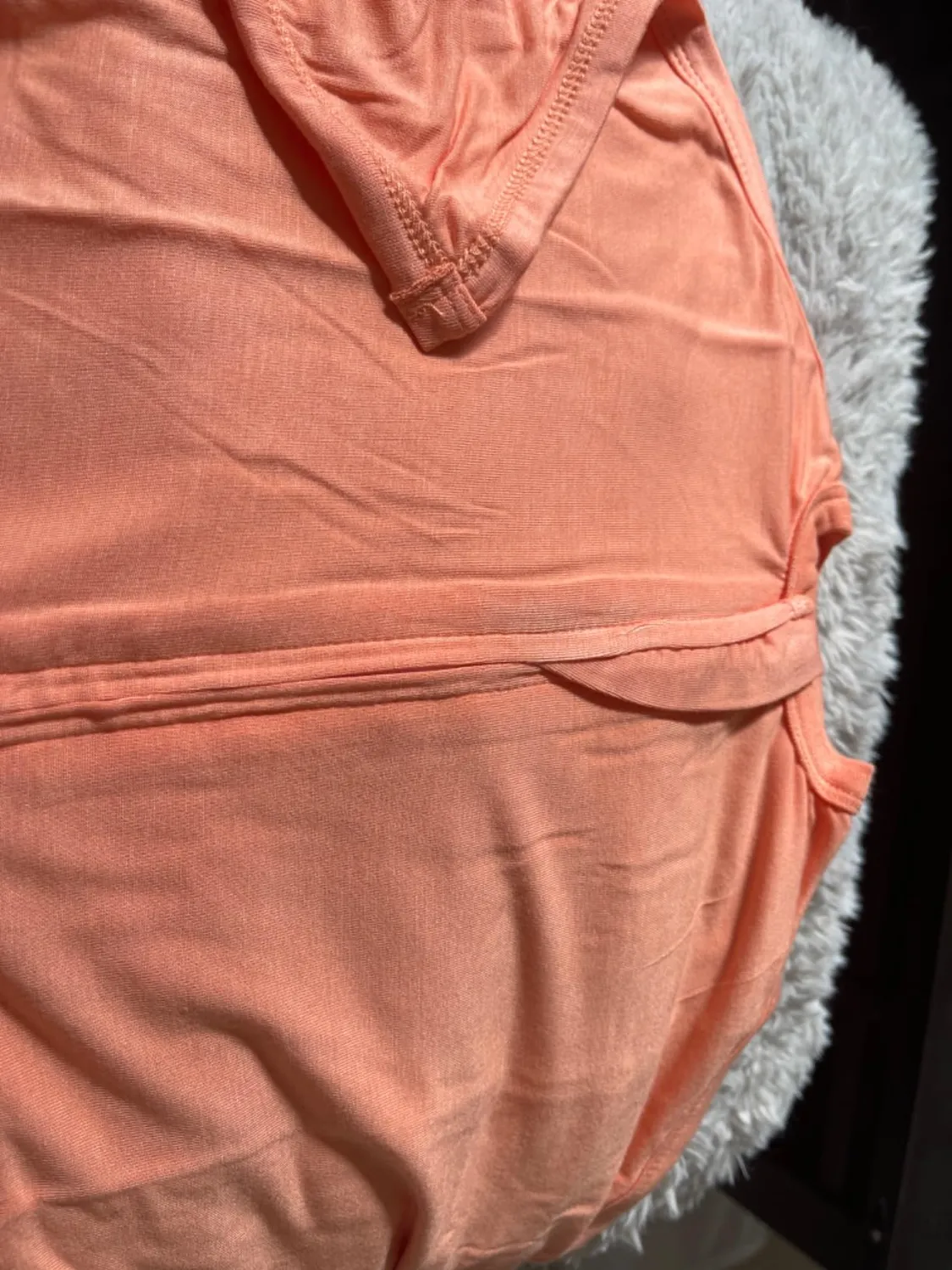 Sleeping Baby Zipadee-Zip svøb XS bambus peach fuzz 0,2 TOG