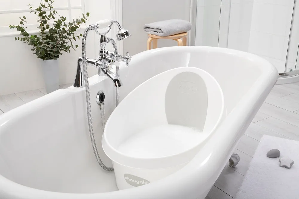 Shnuggle Toddler Bath badekar taupe 9 mdr
