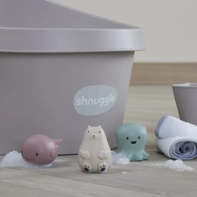 Shnuggle Bath Buddies badelegetøj 3-pak med lys