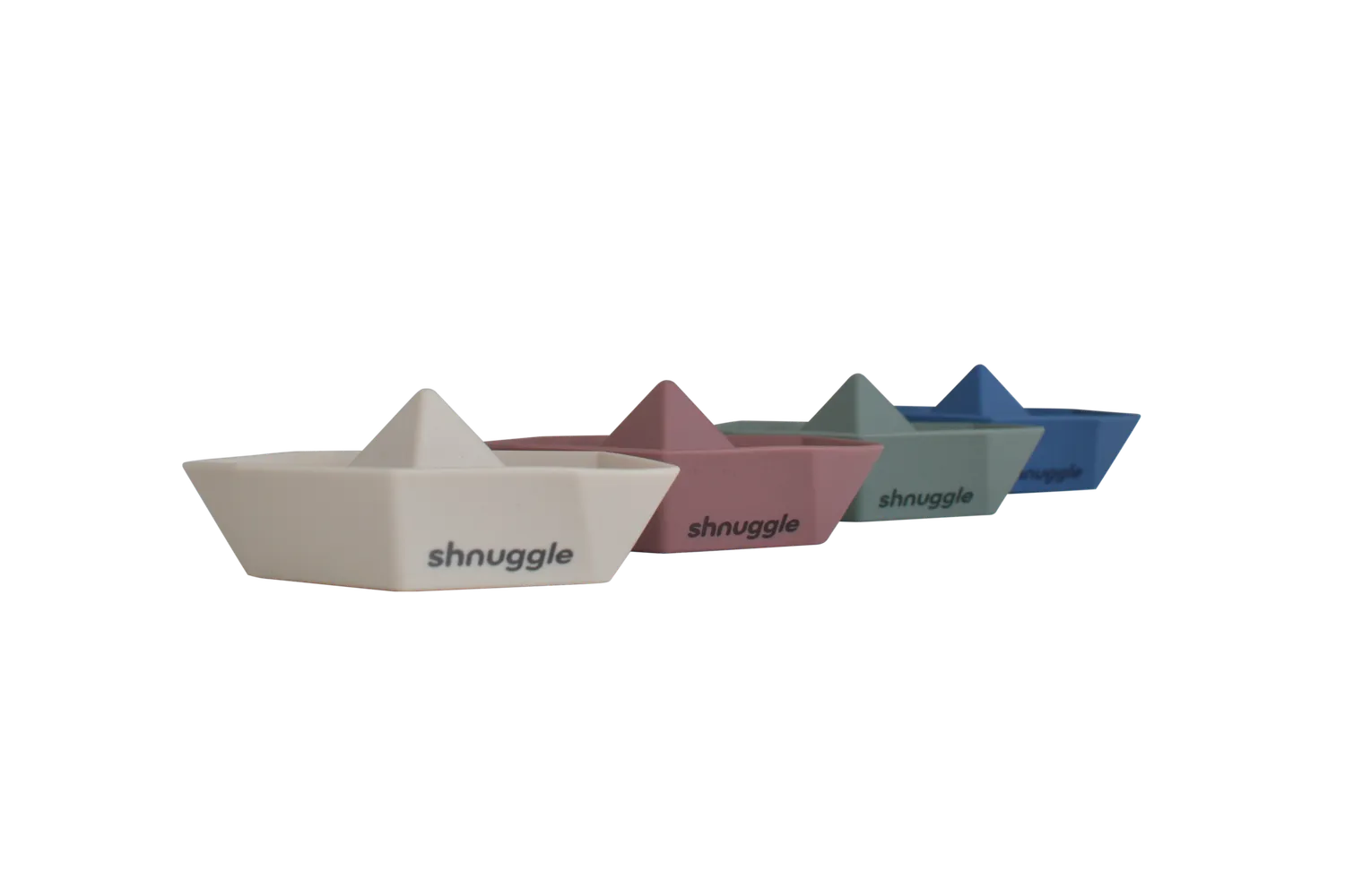 Shnuggle Stack and Sail badebåde silikone 4 stk